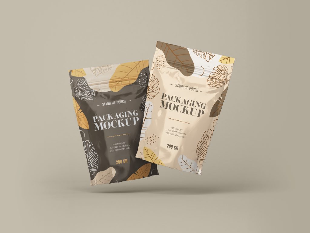Stand Up Pouch Mockup